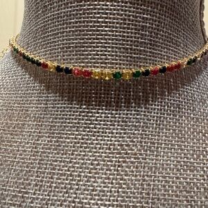 CRYSTAL multicolor necklace